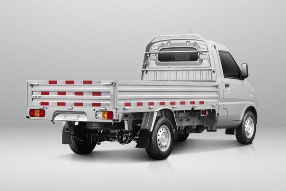 300km Rentang Wuling Mini Truck 60kw Baris Tunggal Truk Listrik Murni