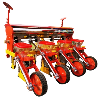 Penanam Benih Jagung 3 Baris 750-1000mm Dengan Pupuk 3 Point Linkage Cat I-III