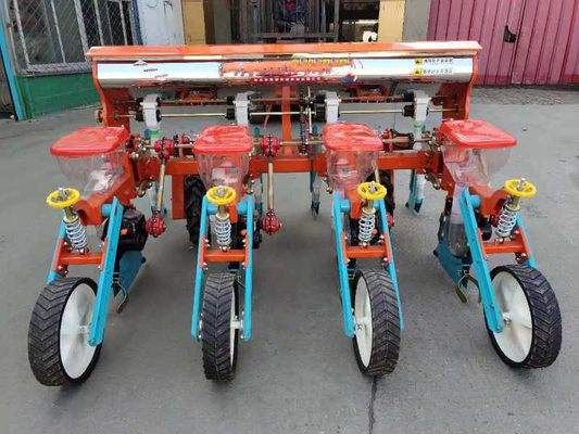 Penanam Benih Jagung 3 Baris 750-1000mm Dengan Pupuk 3 Point Linkage Cat I-III
