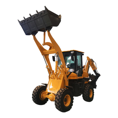 SINOMACH Small 630 Backhoe Loader Machine Ukuran Ban Belakang 19.5L-24R4-12PR