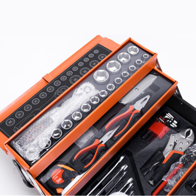 Alat Dan Peralatan Otomatis Baja Karbon Ratchet Dan Socket Set OEM
