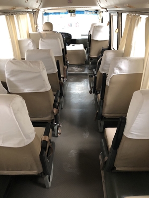 Mesin 90kw 21 Kursi Bus Penumpang Bekas Coaster Higer Toyota Coaster 2009 Performa Bagus