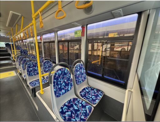 Bus Kota CNG 50+1 Tempat Duduk 10.5m