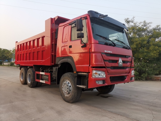 385HP EURO 3 Howo 6x4 Dump Digunakan Truk Tugas Berat ZZ3257N3847C1