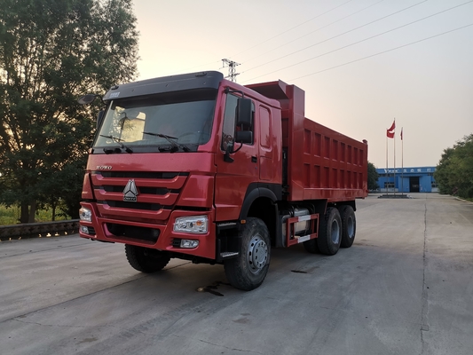 385HP EURO 3 Howo 6x4 Dump Digunakan Truk Tugas Berat ZZ3257N3847C1