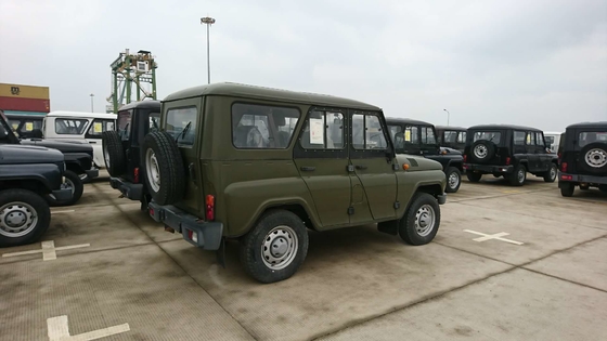 Manual 5 Kecepatan Penggerak 4 Roda UAZ Hunter Kendaraan Bermotor Bekas 2.7L 128HP