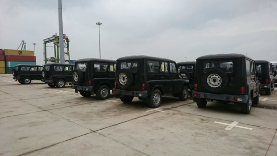 Manual 5 Kecepatan Penggerak 4 Roda UAZ Hunter Kendaraan Bermotor Bekas 2.7L 128HP