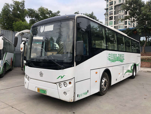 Mielage 5000km 250kwh Bus Listrik Yinlong 46 Kursi Bus 100 Km/H