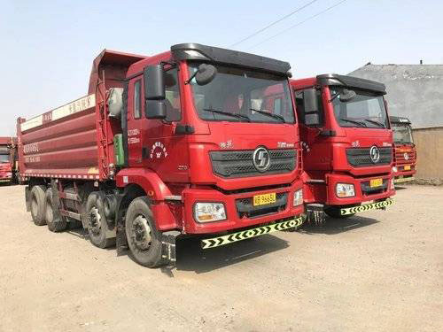 Truk Tipper Dump M3000 Shacman Bekas 400HP FAST 12 Speed ​​Manual