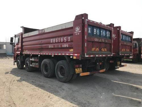 Truk Tipper Dump M3000 Shacman Bekas 400HP FAST 12 Speed ​​Manual