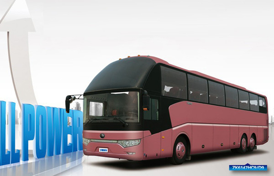 Yutong Coach 13.7m Luxury Coach Bus 375HP Kecepatan Tertinggi 125km/H